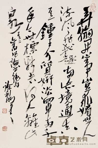 徐利明 书法 镜心 68.5×46cm